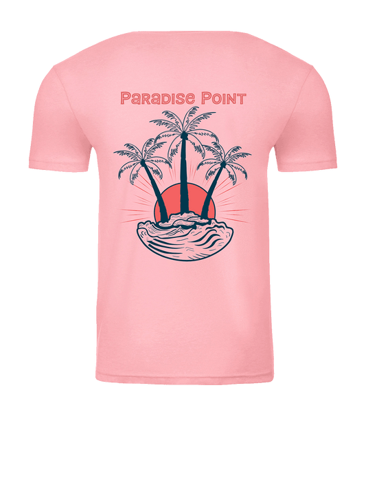 Paradise Point Unisex Lightweight Breathable Every-Day Wearable Comfort T-Shirt Adventure-ready Polyester Cotton Blend Jersey